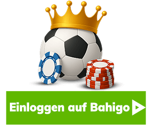 Fussball mit Krone und Chips als Symbol für Sportwetten